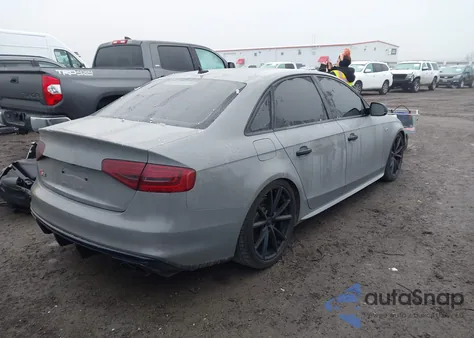 2014 Audi S4 3.0T Premium Plus from USA, damaged, VIN WAUBGAFL3EA011164